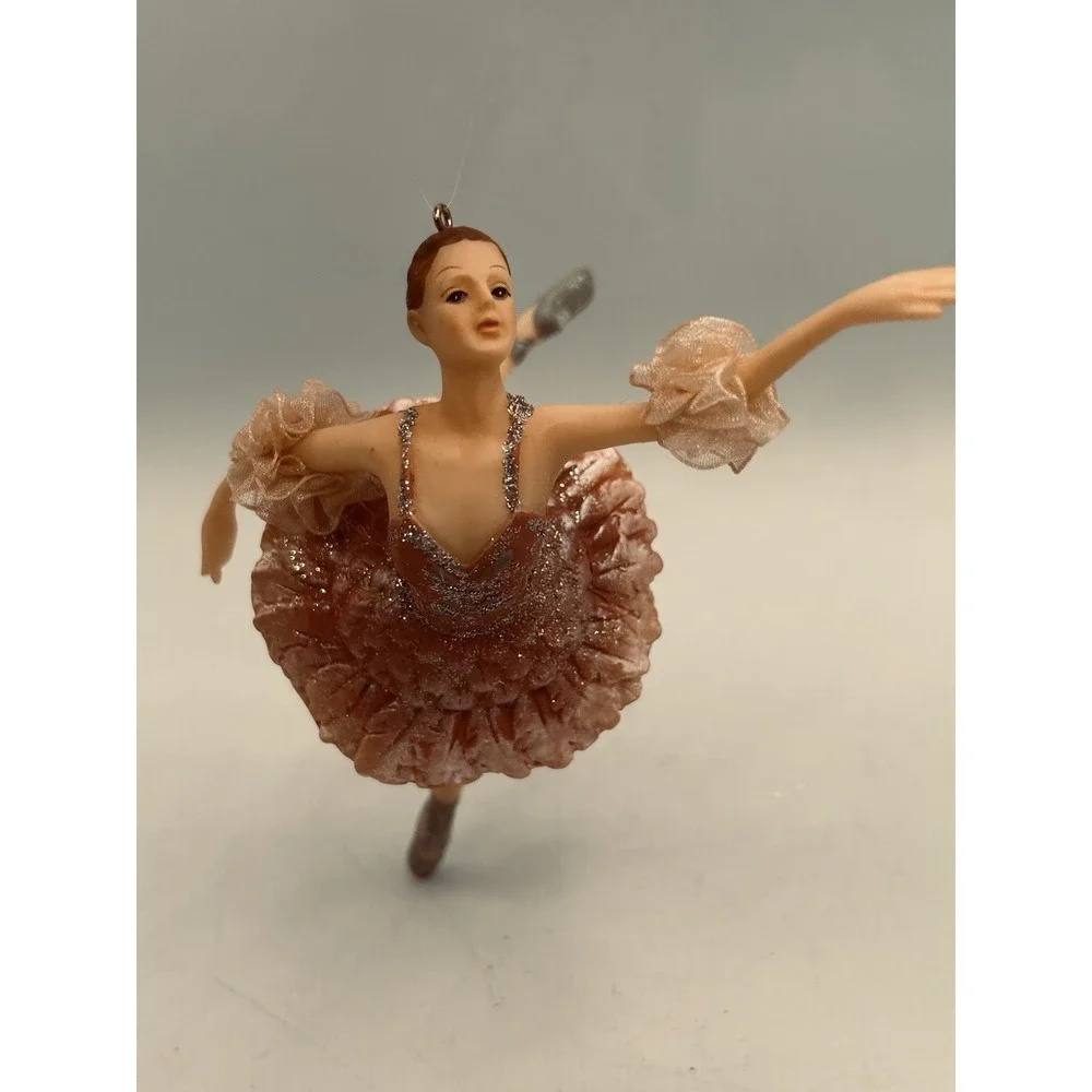 Pink Skirt Feather Woman‎ Ballerina Dancer Doll 7' Christmas Decoration